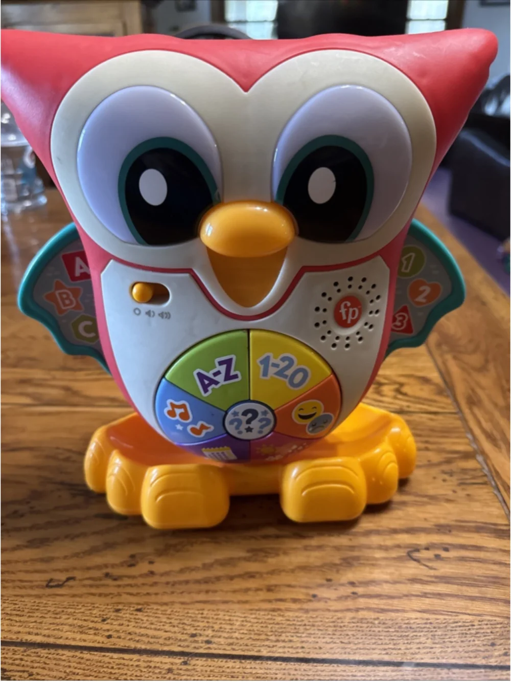 Fisher Price Light Up and Learn Owl Bounce Beats, Triangle Play Toy